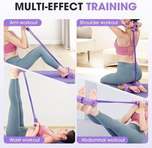 Fitness Resistance Bands, 2025 New Portable Stretch Bands for Full Body Workout, Durable Sit-Up Trainer for Home Gym Equipment, Easy to Use Exercise Bands for Women - Image 7