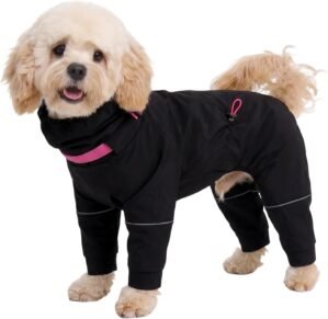 Kouser Waterproof Dog Raincoat with...