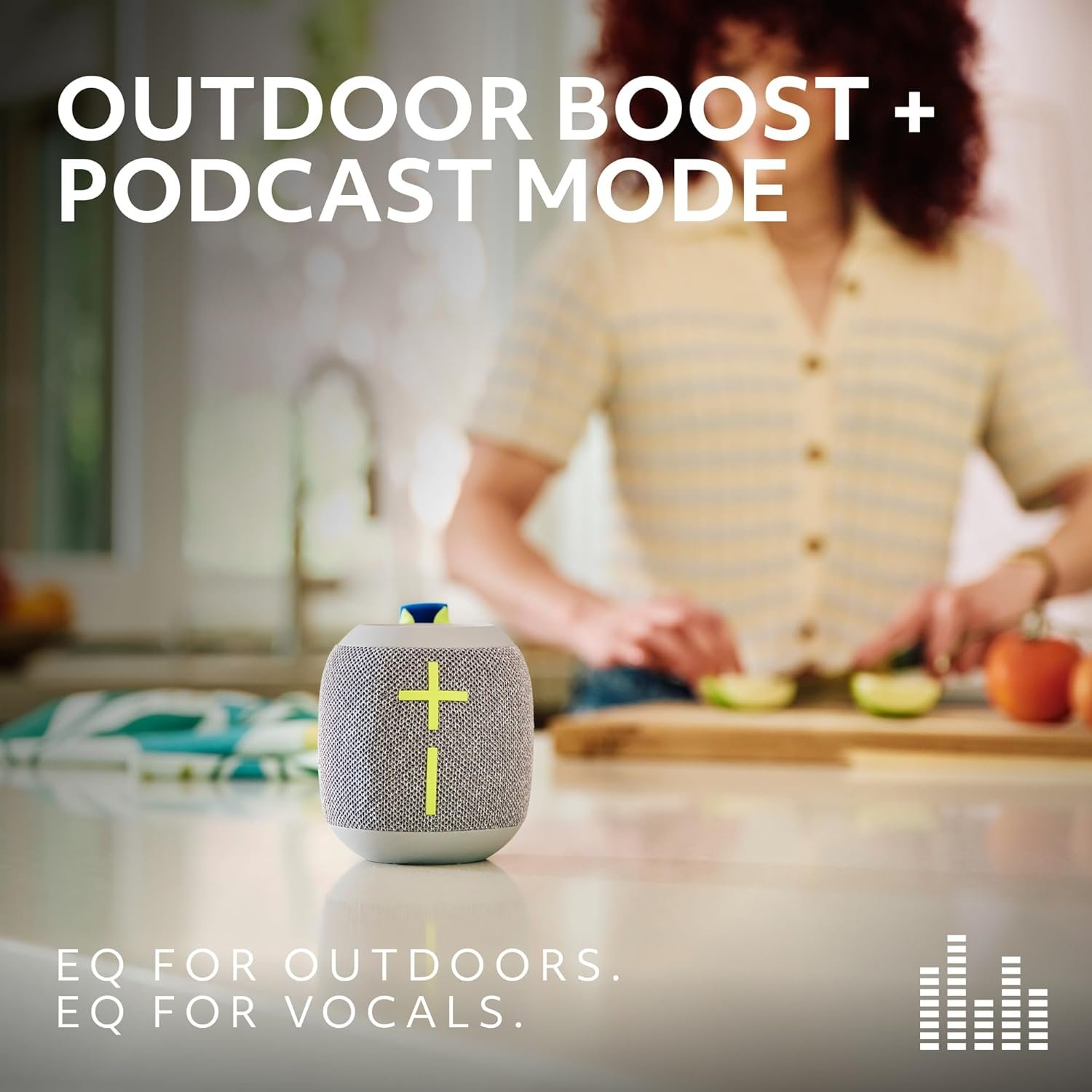 Ultimate Ears WONDERBOOM 4 Portable Waterproof Bluetooth Speaker with Balanced 360-Degree Sound and Bass, Dustproof Floating Speaker with 131ft (40m) Range - Blue - Image 3