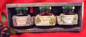Jam & Jelly 3 different 5oz Ja...