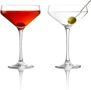 LEMONSODA Classic Martini Glasses 6...