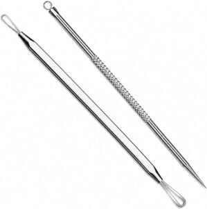 2 Pcs Pimple Extractor Tool 410 Gra...