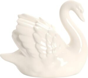 Ceramic Swan Figurine – Moder...