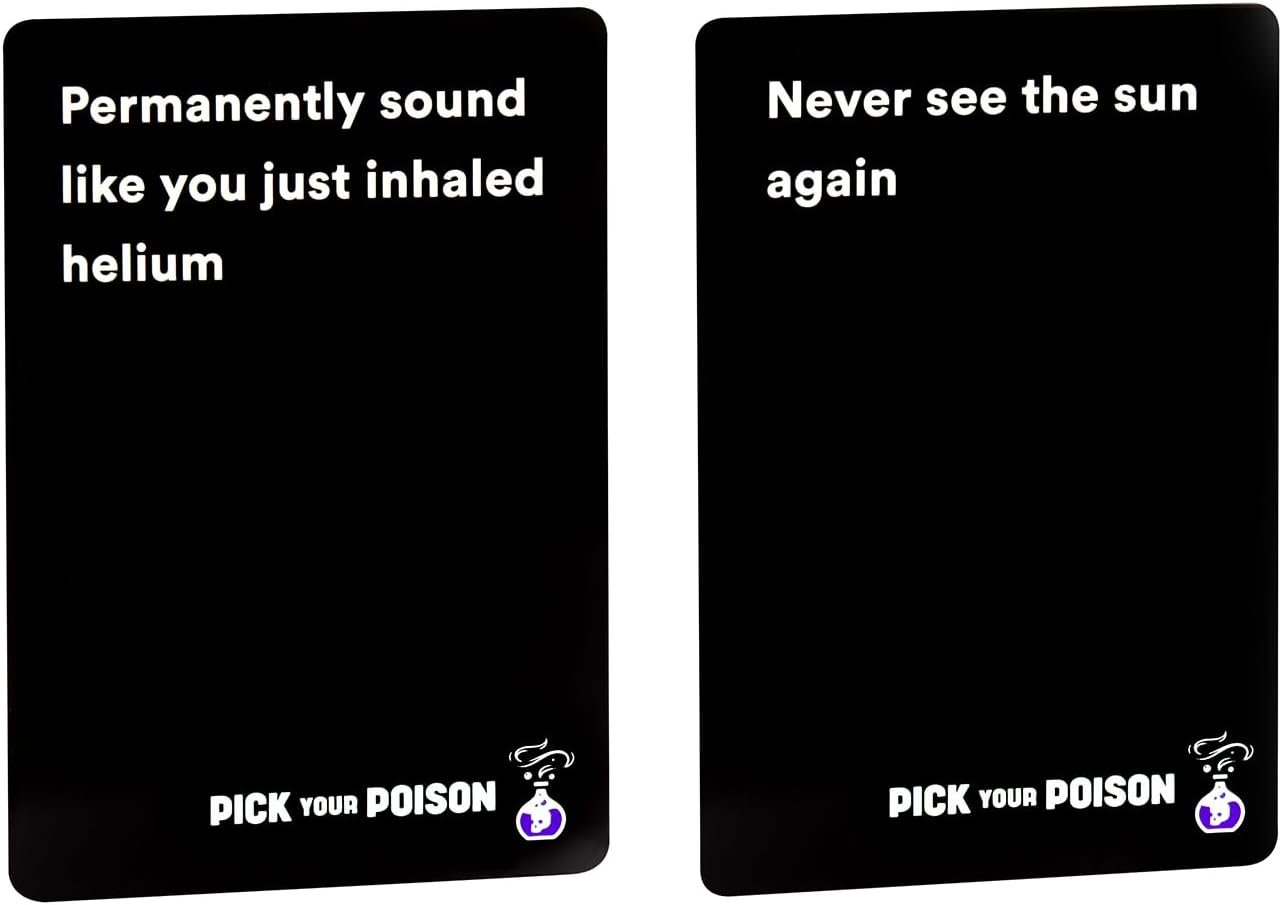 Pick Your Poison Family Edition – Funny “Would You Rather” Party Game for Kids, Teens & Adults | Hilarious Family Card Game for Game Night, Sleepovers & Parties | Great Gift for Families and Friends - Image 6