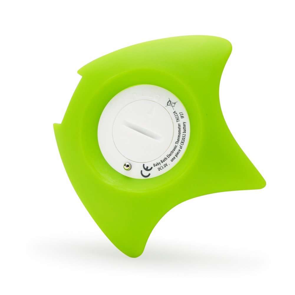 Baby Bath Thermometer with Room Thermometer - Famidoc FDTH-V0-22 New Upgraded Sensor Technology for Baby Health Bath Tub Water Temperature Floating Toy (Green) - Image 4