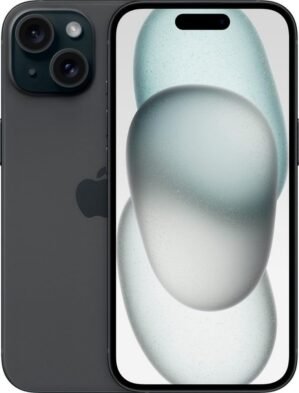 Apple iPhone 15, 128GB, Black ̵...