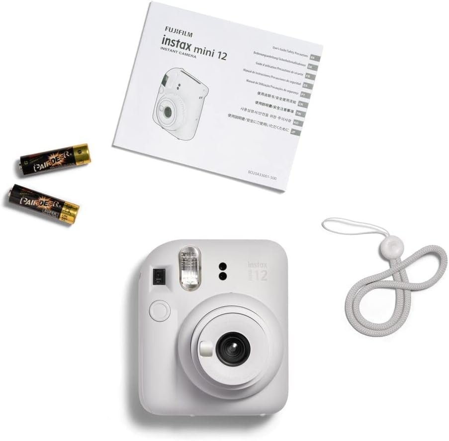 Fujifilm Instax Mini 12 Instant Film Camera, Clay White - Image 7
