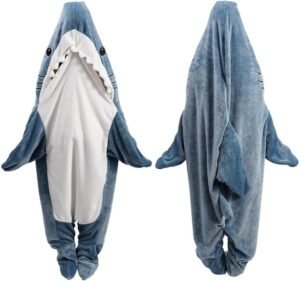 inkArts Shark Blanket Hoodie Onesie...