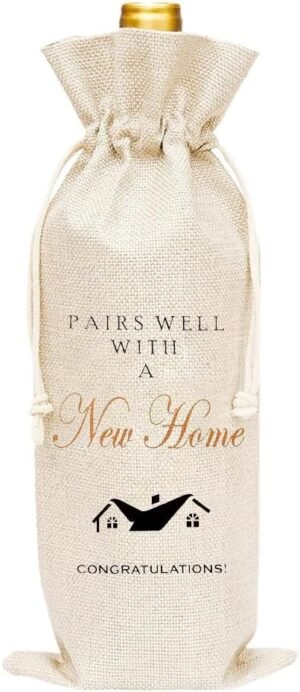 Housewarming Gift Wine Bag for Men ...