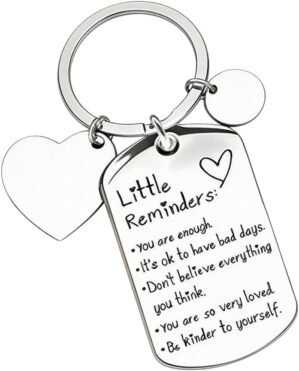 Self-Care Keychain Gift Set for Wom...