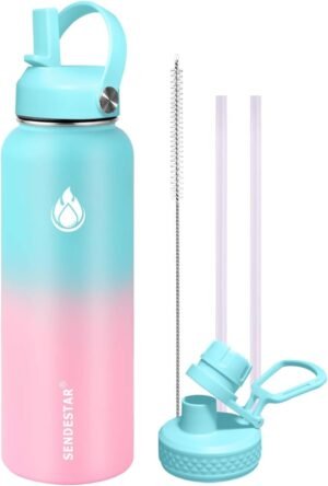 SENDESTAR Insulated Water Bottle 40...
