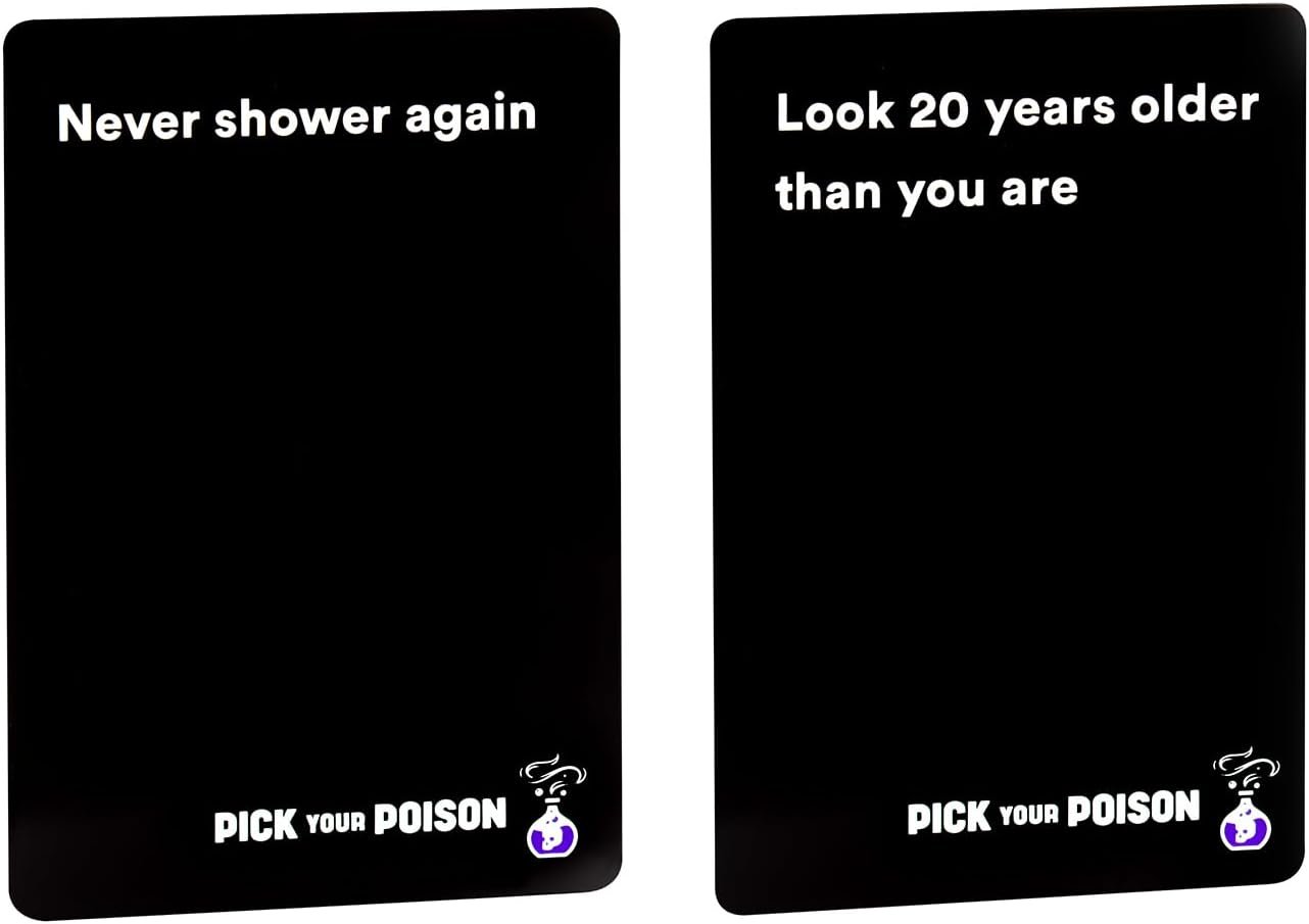 Pick Your Poison Family Edition – Funny “Would You Rather” Party Game for Kids, Teens & Adults | Hilarious Family Card Game for Game Night, Sleepovers & Parties | Great Gift for Families and Friends - Image 7