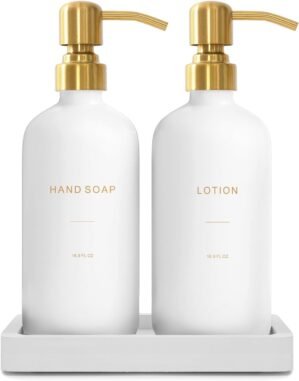 Prus Waso Gold Soap Dispenser Bathr...