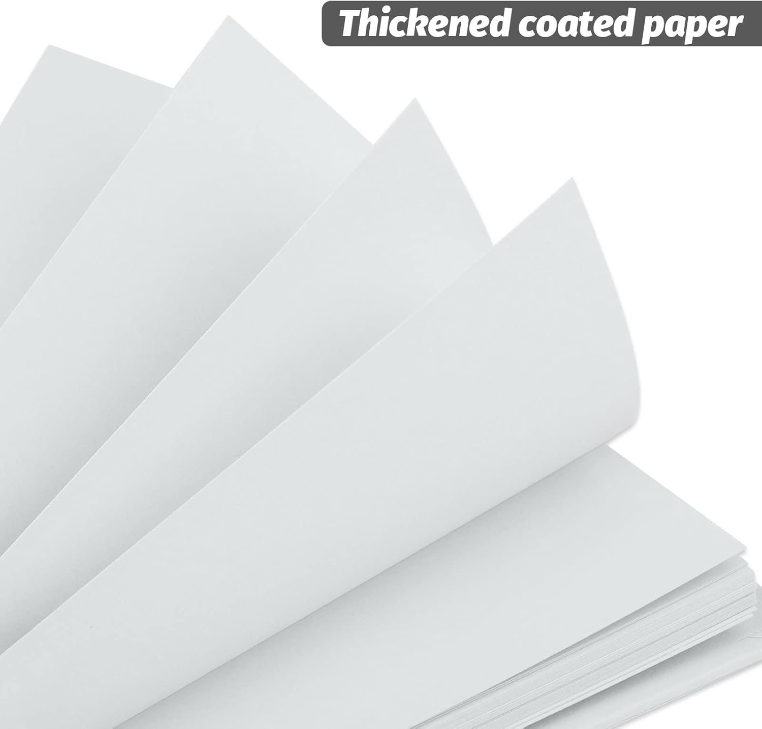Gotideal 80 Pages Scrapbook Album with 10 Metallic Markers, Craft Paper Photo Album for Wedding and Anniversary, Family DIY Scrapbook Accessories with Scrapbooking Stickers Corners(White)… - Image 5
