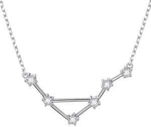925 Sterling Silver CZ Astrology 12...