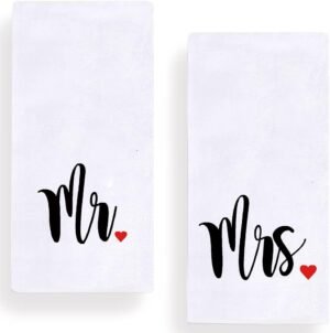 Mr and Mrs Kitchen Dish Towel 18 x ...