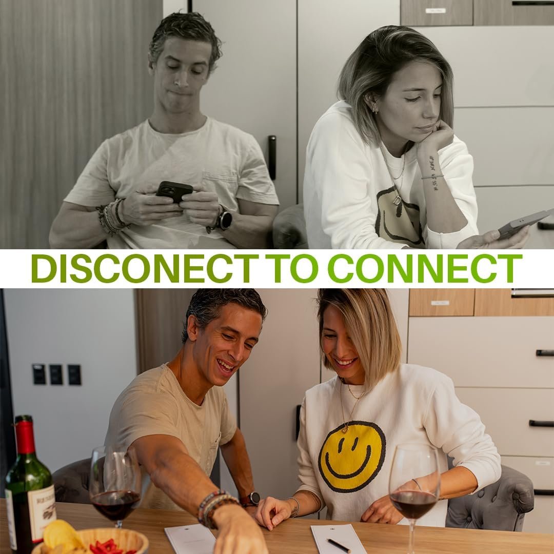Why Don't We Laugh Together - Couples Card Game for Adults | 200 Cards Challenges, Trivia & Date Night Activity | Couple Games for Adults | Valentine's Day Gift for Him & Her - Image 9