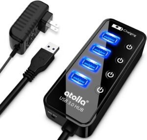 atolla USB hub 3.0 Powered, USB Spl...