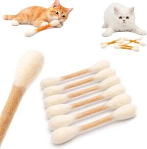 Cat Qtip Toy,6 Pack Giant Cotton Sw...