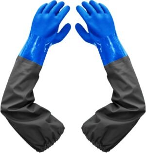 PU Waterproof Gloves for Men –...