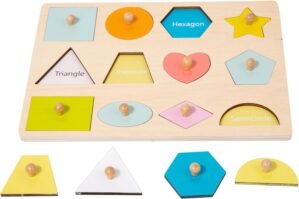 Adena Montessori Wooden Cognition K...