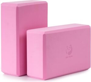 Slim Panda Yoga Blocks Set of 2,Dur...