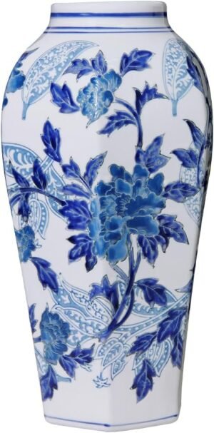 Blue and White Porcelain Vase ̵...