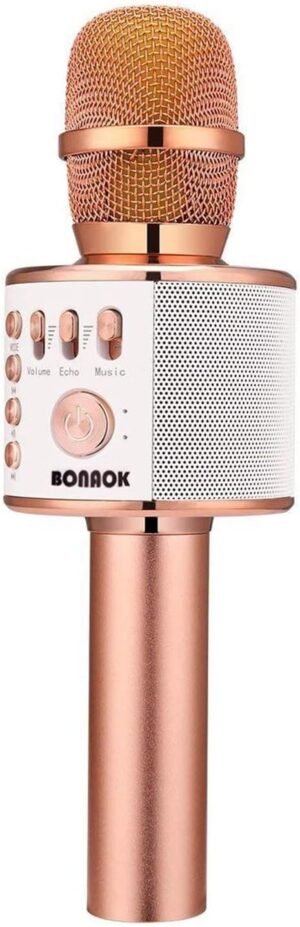 BONAOK Wireless Bluetooth Karaoke M...