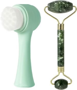 Face Brush 2 in 1, Silicone Facial ...
