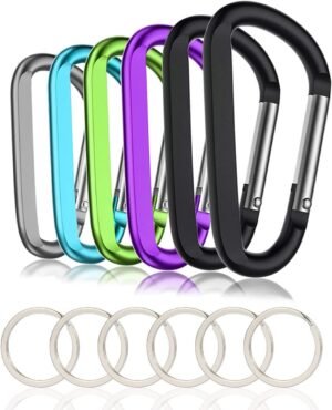 CampTek Carabiner Caribeaner Clip,3...
