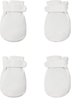 Newborn Baby No Scratch Mittens Sta...