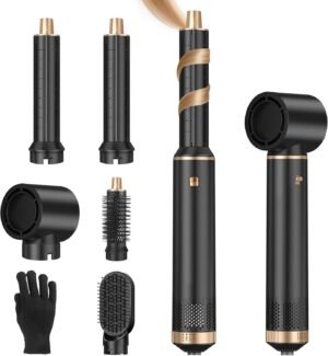 5 in 1 Hair Dryer Brush Set, Fotgea...