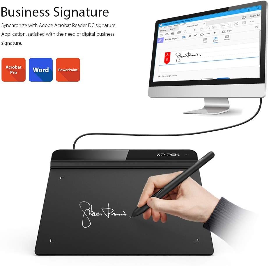 Drawing Tablet XPPen StarG640 Digital Graphic Tablet 6x4 Inch Art Tablet with Battery-Free Stylus Pen Tablet for Mac, Windows and Chromebook (Drawing/E-Learning/Remote-Working) - Image 8