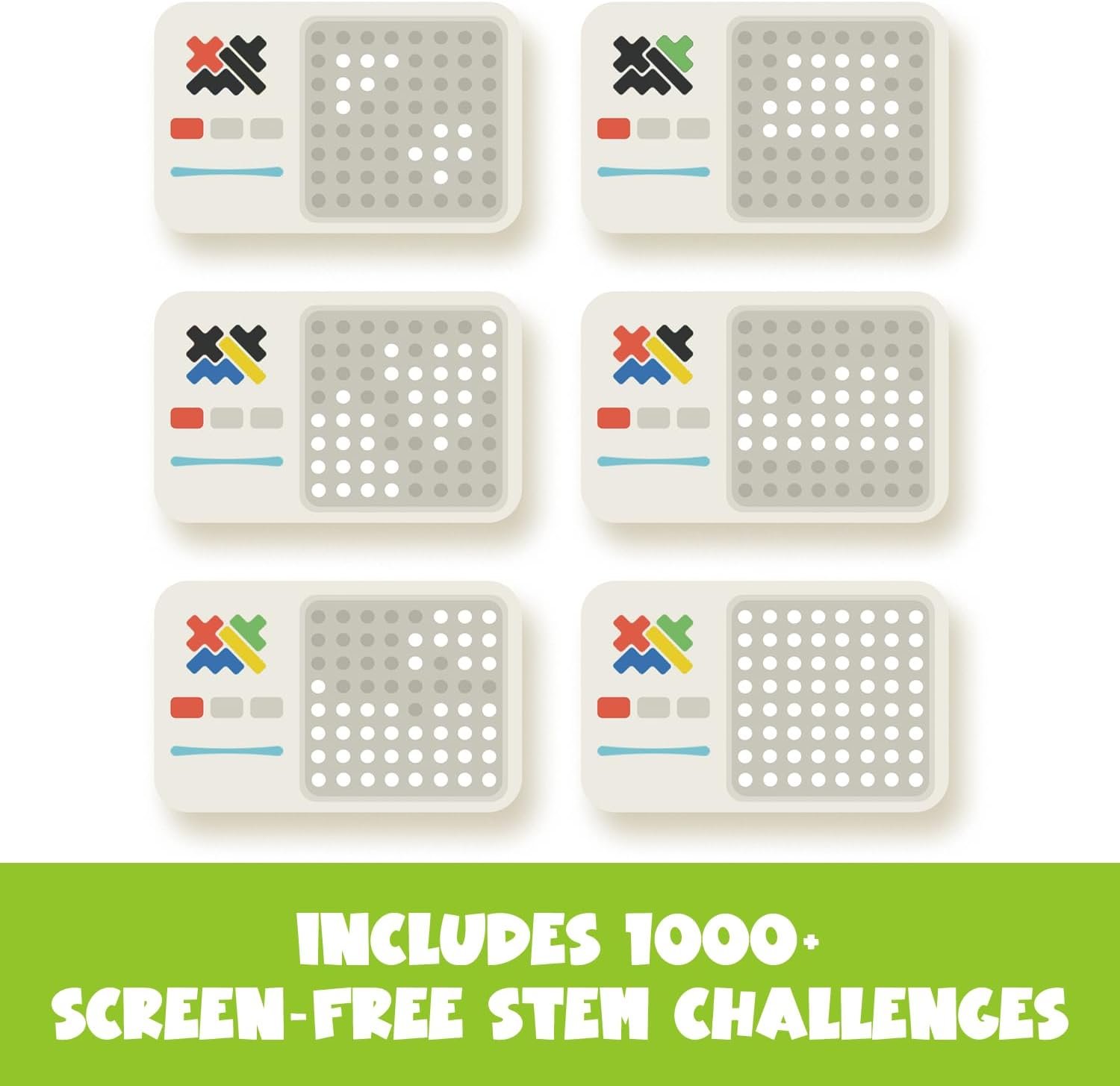 GiiKER Super Blocks STEM Toys – Pattern Matching Puzzle Game with 1000+ Challenges, Brain Teaser Toy for Kids & Teens, Travel Game & Birthday Gift for Boys and Girls - Image 7