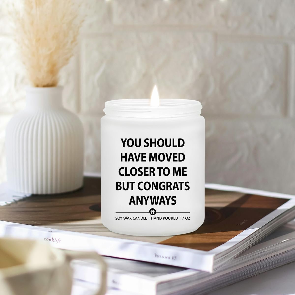 Housewarming Gifts New Home - Funny Best Housewarming Gift 2026 - Ideas New Home Scented Candle Gifts for Women, Friends, Couple - Personalized Cool Apartment Homeowner House Warming Present - Image 7