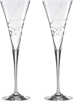 Lenox Champagne Flutes, Adorn Cryst...