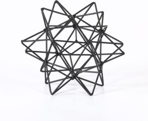 Metal Table Top Decor, 3D Metal Geo...
