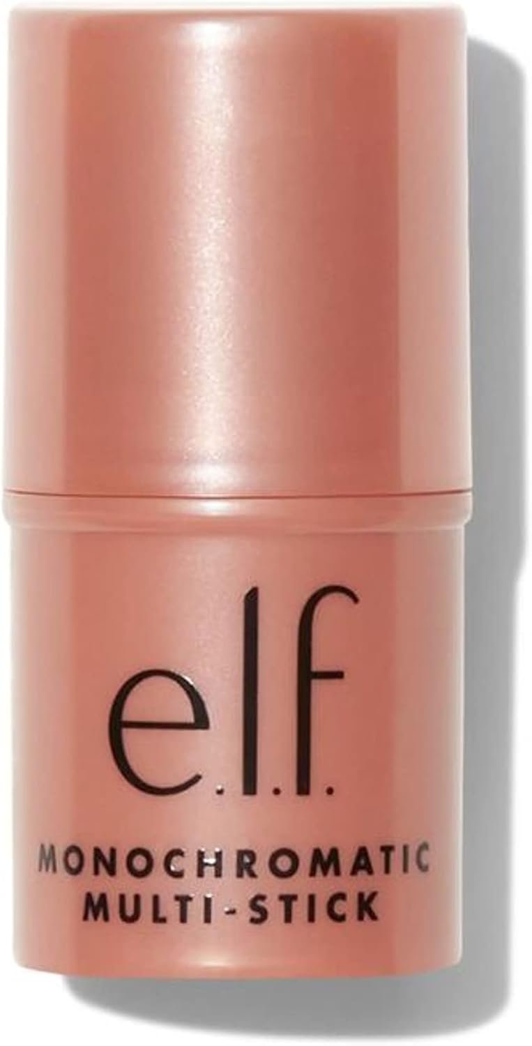 e.l.f. Monochromatic Multi Stick, Luxuriously Creamy & Blendable Color, For Eyes, Lips & Cheeks, Bronzed Cherry, 0.17 Oz (5g) - Image 6