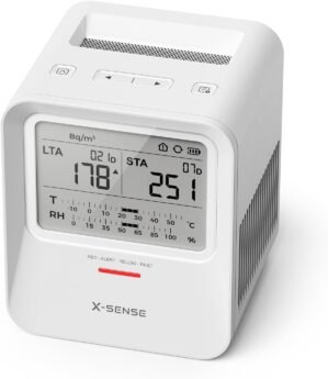 X-Sense Radon Detector, Audible  ...