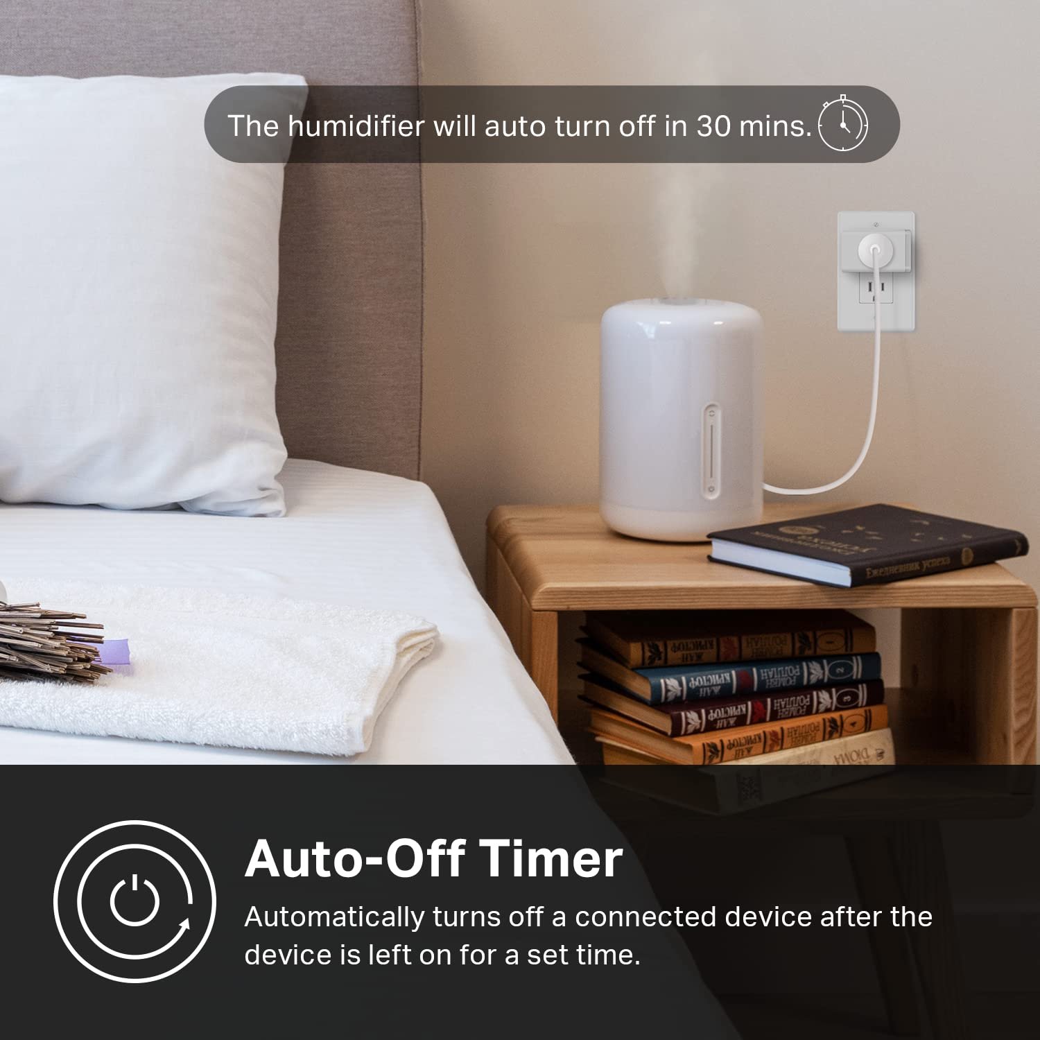Kasa Matter Smart Plug w/Energy Monitoring, Compact Design, 15A/1800W Max, Super Easy Setup, Works with Apple Home, Alexa & Google Home, UL Certified, 2.4G Wi-Fi Only, White, KP125M (4-Pack) - Image 8