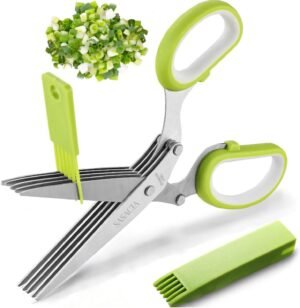 Herb Scissors with 5 Blades & ...