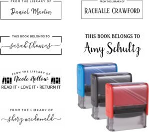 Custom Library Stamp, from The Libr...