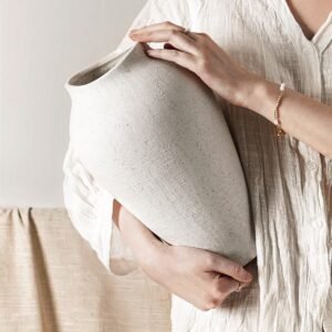 White Ceramic Vase – Large 11...