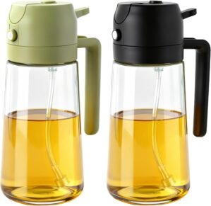 2Pack Glass Oil Sprayer for Cooking...