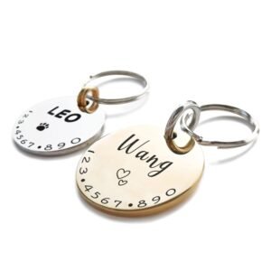 Cats Dogs ID Tags Personalized Love...
