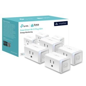 Kasa Matter Smart Plug w/Energy Mon...