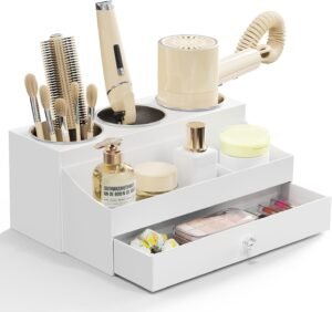 Acrylic Hair Dryer Holder with Draw...