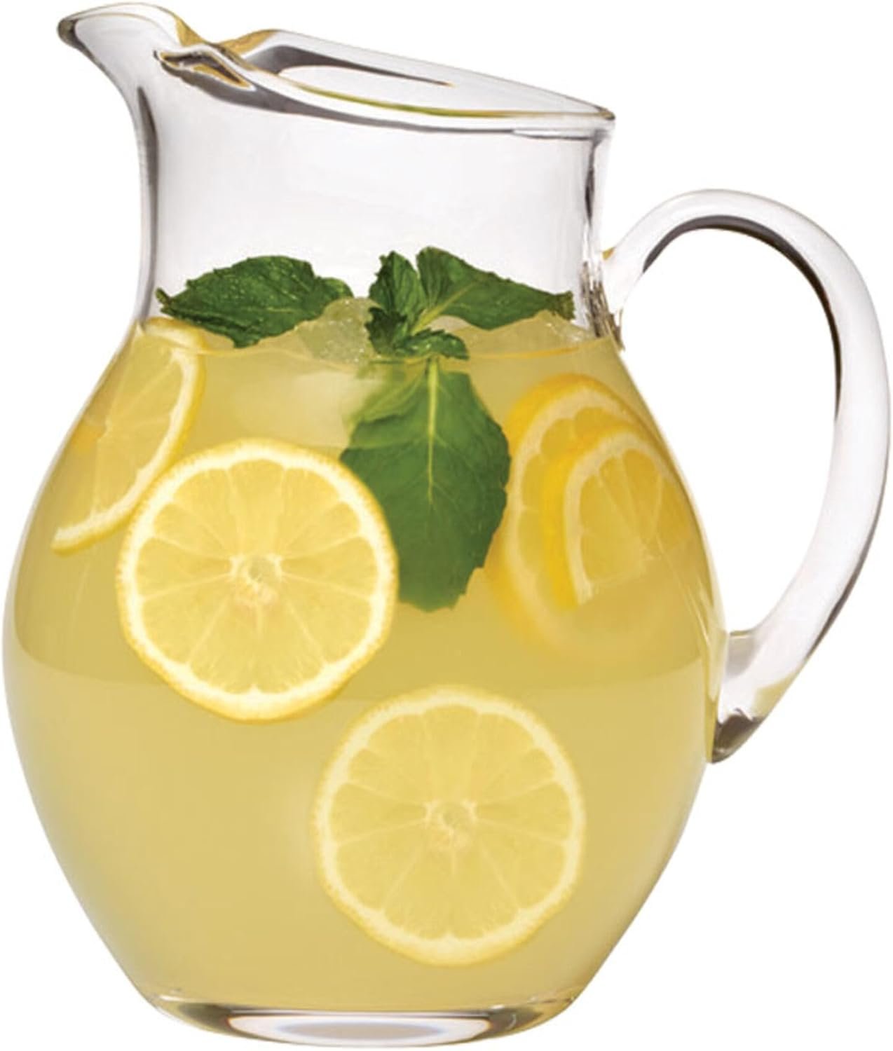 Mikasa Napoli Glass Pitcher, 70 oz - Large Glass Water Pitcher with Spout for Serving Water, Juice, Sangria, Lemonade and More - Dishwasher Safe Elegant Glass Pitcher for Entertaining - Image 7