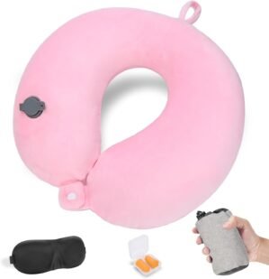 Cirorld Inflatable Travel Pillow fo...