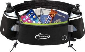 AiRunTech Hydration Running Belt wi...